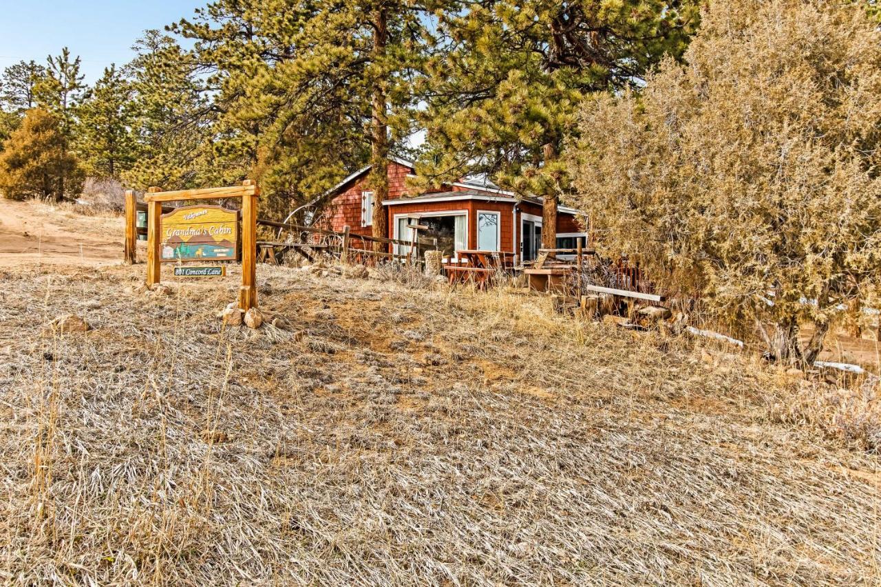 Grandma'S Cabin Estes Park Exterior foto